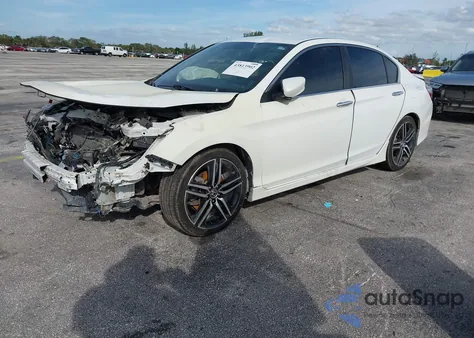 2016 Honda Accord Sport from USA, damaged, VIN 1HGCR2F57GA052037